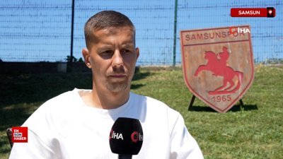 Samsunsporlu Satka’dan Türkçe röportaj