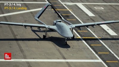 Bayraktar TB3, TCG Anadolu’ya yapay zeka desteğiyle indi