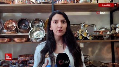 Kahramanmaraş'ın tek kadın bakır ustası