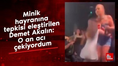 Minik hayranına tepkisi eleştirilen Demet Akalın: O an acı çekiyordum