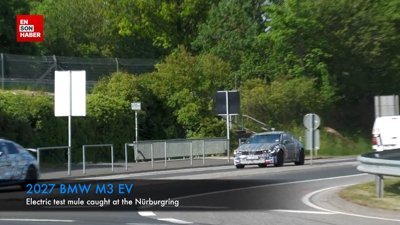 Elektrikli BMW M3, Nürburgring pistinde görüntülendi