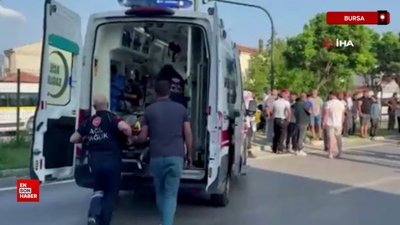 Bursa’da anne ve bisikletli kızı ağır yaralandı