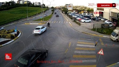 Sakarya'daki kazalar KGYS kamerasında