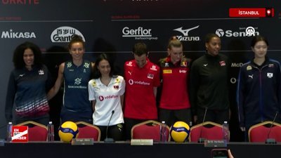 Voleybol FIVB Kadınlar Milletler Ligi'nin basın toplantısı yapıldı