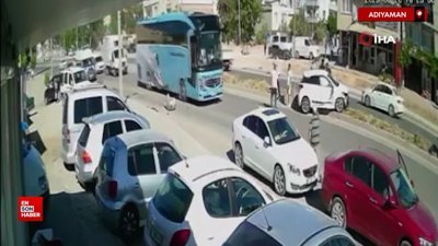 Adıyaman’da trafik kazası meydana geldi