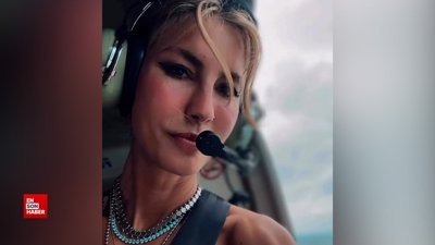 Çağla Şıkel, çocuklarıyla Bali'ye gitti: Helikopterden video paylaştı