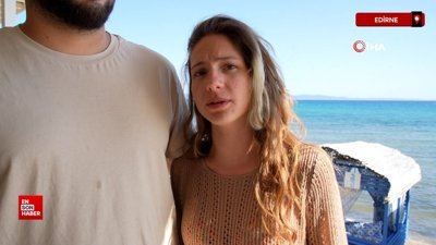 Gurbetçiler, Bulgar ve Yunan tatilciler Saros'ta tatil yapıyor