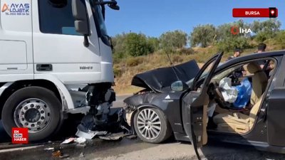 İznik-Yenişehir yolunda feci kaza