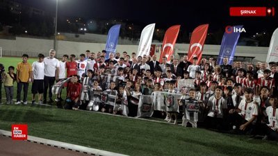 Beşiktaş U16 ile Şırnak Petrolspor U16 dostluk maçında buluştu