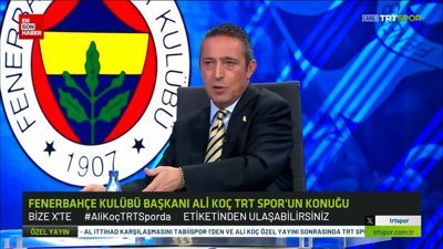 Ali Koç: İmza toplanıp kongre yapılırsa aday olmam