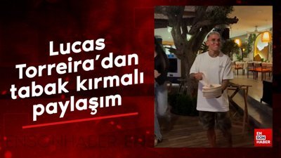 Lucas Torreira'dan tabak kırmalı paylaşım