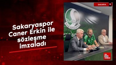 Sakaryaspor Caner Erkin ile sözleşme imzaladı