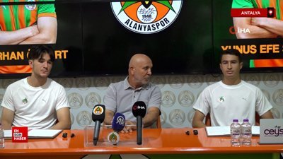 Alanyaspor, iki yerli oyuncu ile sözleşme imzaladı