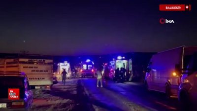 Balıkesir'de Gönen-Sarıköy yolundaki kazada 2 kişi hayatını kaybetti