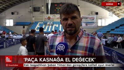 Eski başpehlivan Şaban Yılmaz'dan güreşçilere kaliteli oyun önerisi