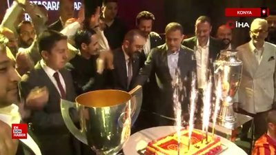 Galatasaray’ın 25. şampiyonluğu Konya’da kutlandı