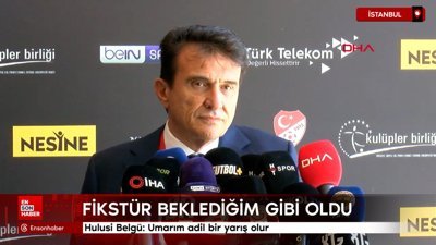 Hulusi Belgü: Umarım adil bir yarış olur