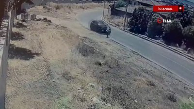 İstanbul'da çocuk sürücü yaşlı adama çarptı