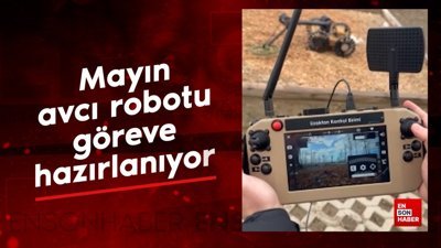 Mayın avcı robotu göreve hazırlanıyor