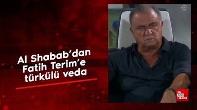 Al Shabab'dan Fatih Terim'e türkülü veda