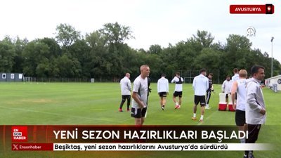 Beşiktaş, yeni sezon hazırlıklarını Avusturya’da sürdürdü