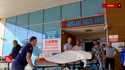 Bursa'da telefon hattı onarımı için çıktığı elektrik direğinde akıma kapılarak düştü