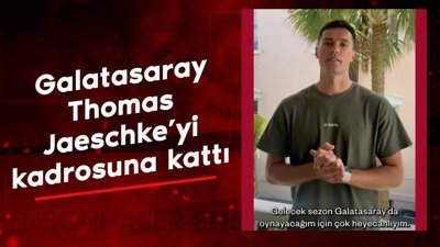 Galatasaray, Thomas Jaeschke'yi kadrosuna kattı