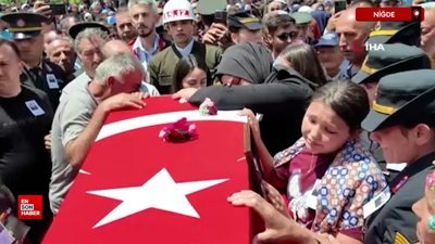 Şehit Uzman Çavuş Enver Yaman Niğde'de son yolculuğuna uğurlandı