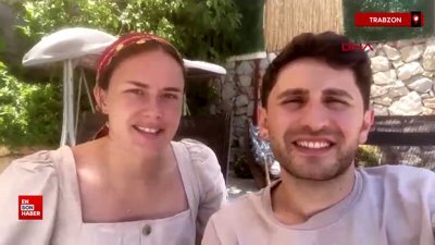 Trabzon’a gelin gelen Amerikalı Emily: Burayı çok sevdim