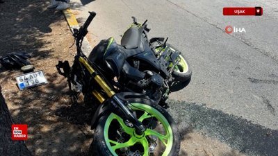 Uşak'ta gençlerin kazası ölümle bitti