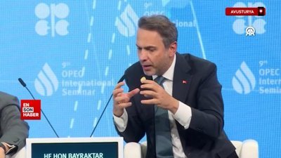 Bakan Bayraktar, 9. OPEC Uluslararası Semineri'ne katıldı