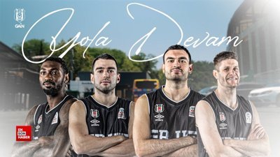 Beşiktaş, 4 basketbolcusunun sözleşmesini uzattı
