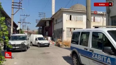 Bursa'da sağlıksız şartlarda istiflenmiş çok sayıda hayvan kafası bulundu