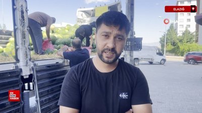 Elazığ'da 30 ton karpuz, vatandaşa ücretsiz dağıtıldı