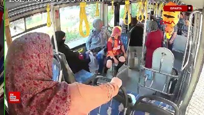 Isparta'da boğazına cips kaçan bebeği, Heimlich manevrasıyla kurtardı