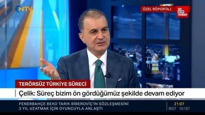 Ömer Çelik: Süreç bizim öngördüğümüz şekilde devam ediyor