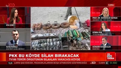 PKK silah bırakıyor: tv100 ekibi örgütün silah bırakacağı köyde