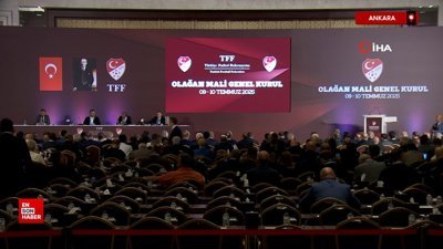TFF'nin faaliyetleri oy çokluğuyla ibra edildi