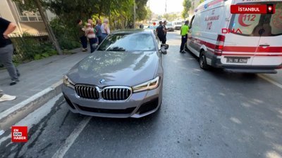 Amerika'dan getirilen otomobil ile trafiğe çıktı, dakikalar sonra yayaya çarptı