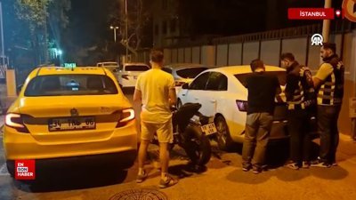 İstanbul'da trafik güvenliğini tehlikeye düşüren iki sürücüye para cezası