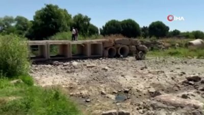 İznik'te kuraklık alarmı: Çakırca deresi kurudu, göl çekilmeye başladı