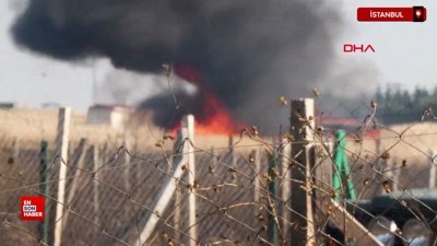 Silivri'de otluk alanda yangın çıktı