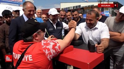 Erzurum'da sanayide usta, kalfa ve çıraklar bileklerini konuşturdu