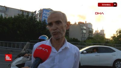 İstanbul Beşiktaş'ta özel halk otobüsünde yangın