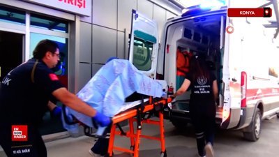 Konya'da devrilen otomobilde anne, bebeği ve kız kardeşi hayatını kaybetti