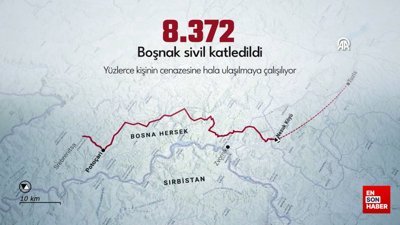 Srebrenitsa'da 1995'te yaşanan soykırımının üzerinden 30 yıl geçti