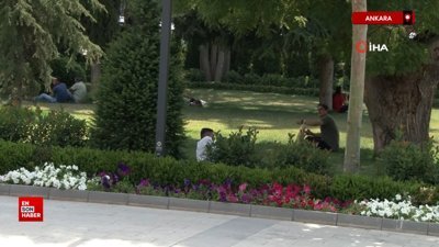 Ankara’da bunaltıcı sıcaklıklar hem vatandaşı hem esnafı zorluyor