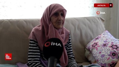 Antalya'da 101 yaşındaki kadın torunun torununu gördü