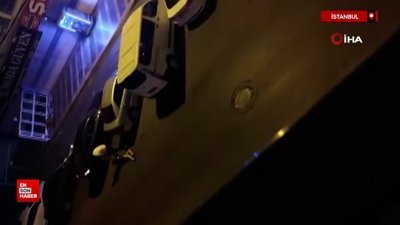 İstanbul'da tartıştığı kadını yerde sürükledi