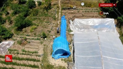 Kastamonu'da yaz sıcağına ilginç çözüm